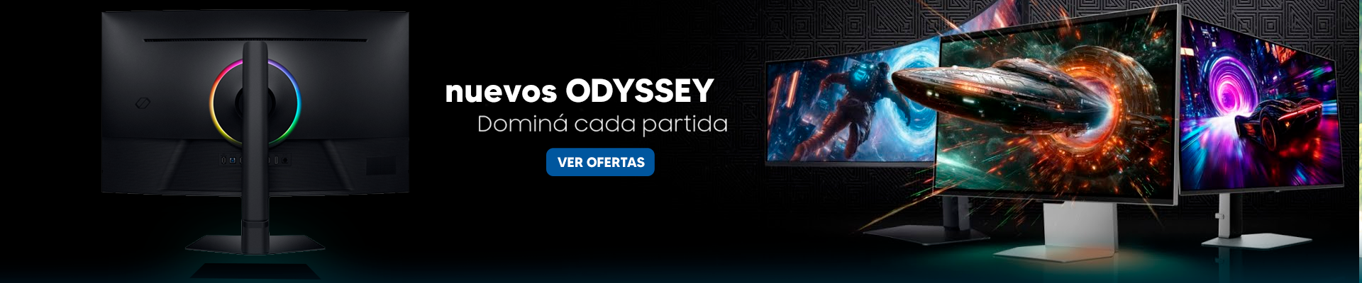 ¡Liquidación de monitores Odyssey, hasta 24 cuotas!