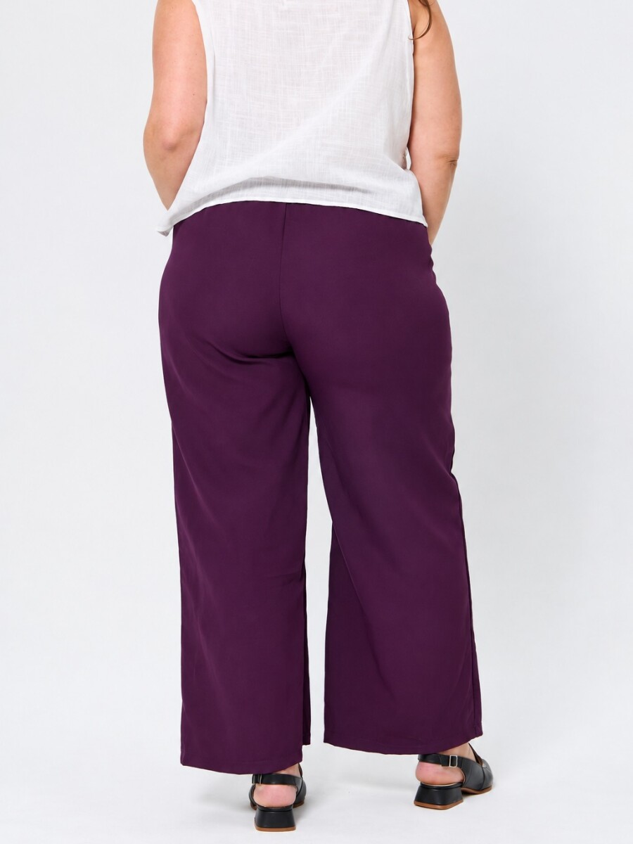 Pantalón Botones Bordo