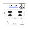Carpa Arye 2 dormitorios para 8 personas de camping resistente al agua Carpa Arye 2 dormitorios para 8 personas de camping resistente al agua