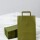 Pack x 50 - bolsa lisa 22x10x30 cm. VERDE CARDAMOMO