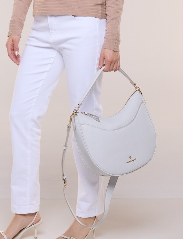 Cartera Carole GRIS CLARO