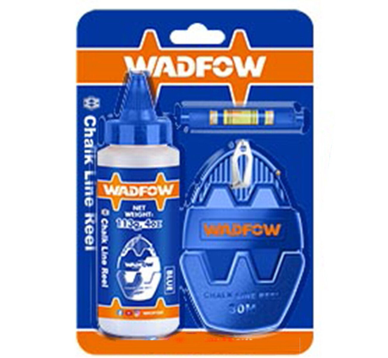 CHOCLA TIRA LINEAS 30MT WADFOW 