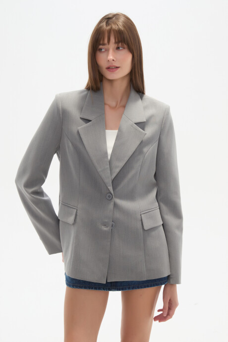 Blazer Zoreane Gris Medio