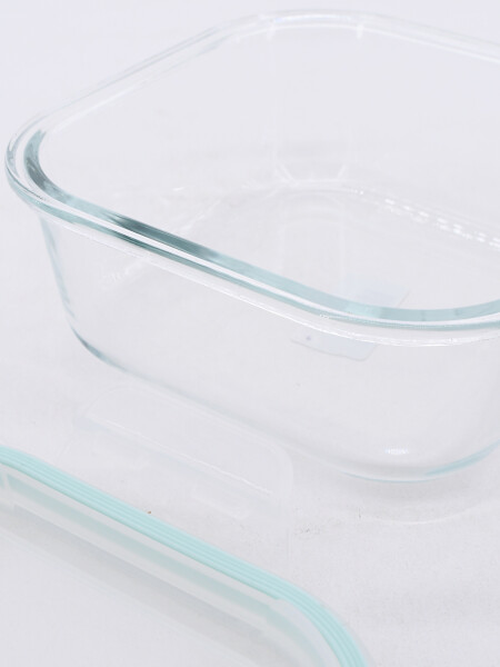 CONTENEDOR DE VIDRIO 800ML TRANSPARENTE