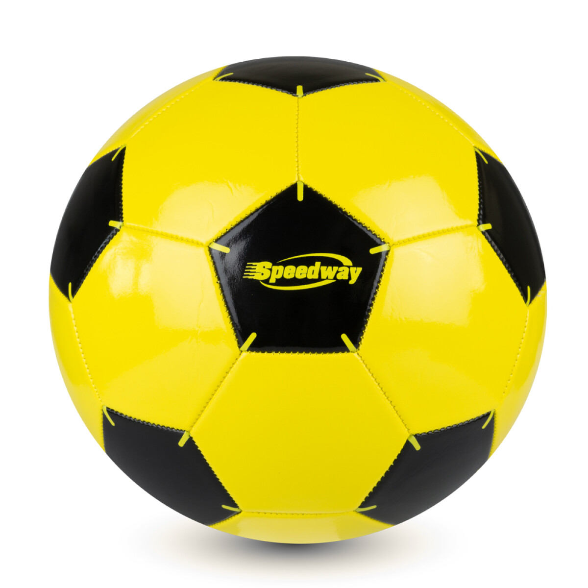 Pelota Classic N°5 Diámetro 22Cm - AMARILLO-NEGRO 