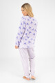 Pijama fluffy heart Lila