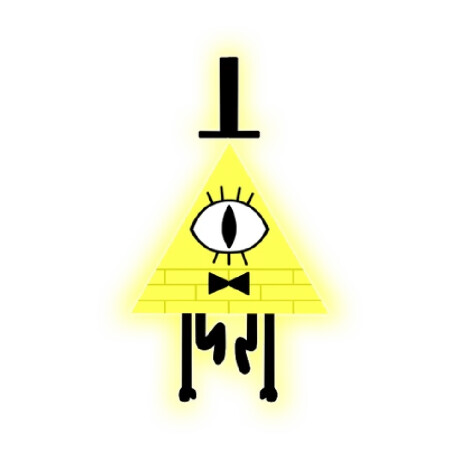 Bill Cipher - Gravity Falls (Glows In The Dark) - 1637 Bill Cipher - Gravity Falls (Glows In The Dark) - 1637