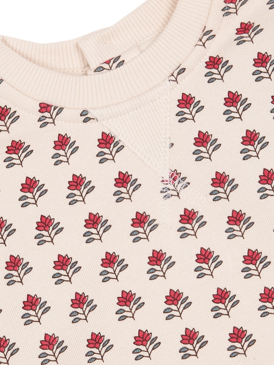 Sudadera Estampada Crudo