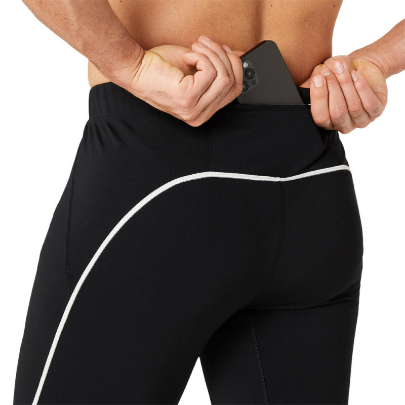 Leggings Running Road Lite-Show Tight Hombre Performance Black