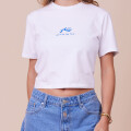 T-SHIRT ARIAKE RUSTY Blanco