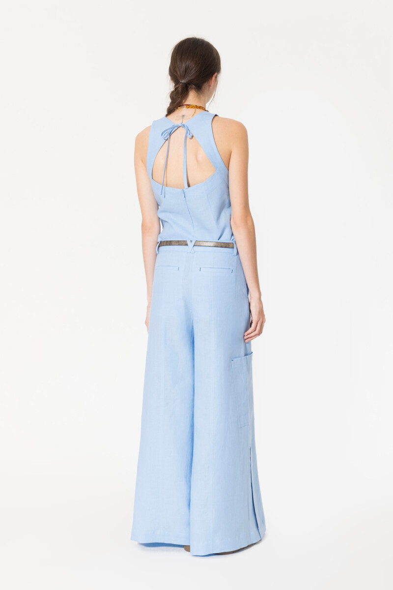 PANTALON JOSEFINA Celeste