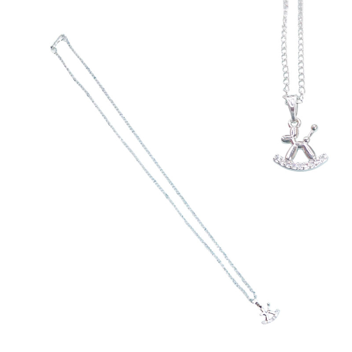 Collar brillante colgante perrito - Collar Brillante Colgante Perrito 