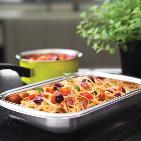 Asadera modelo COSMOS, 380x250x55mm. -TRAMONTINA TF1310