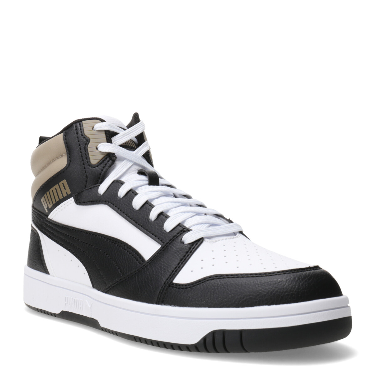 Championes de Hombre Puma Rebound V6 - Blanco - Negro - Tan 