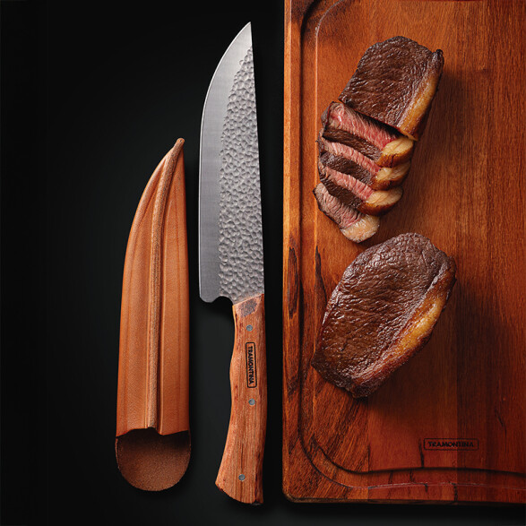 Cuchillo para carne 8" c/vaina NOMADE -TRAMONTINA TN8776