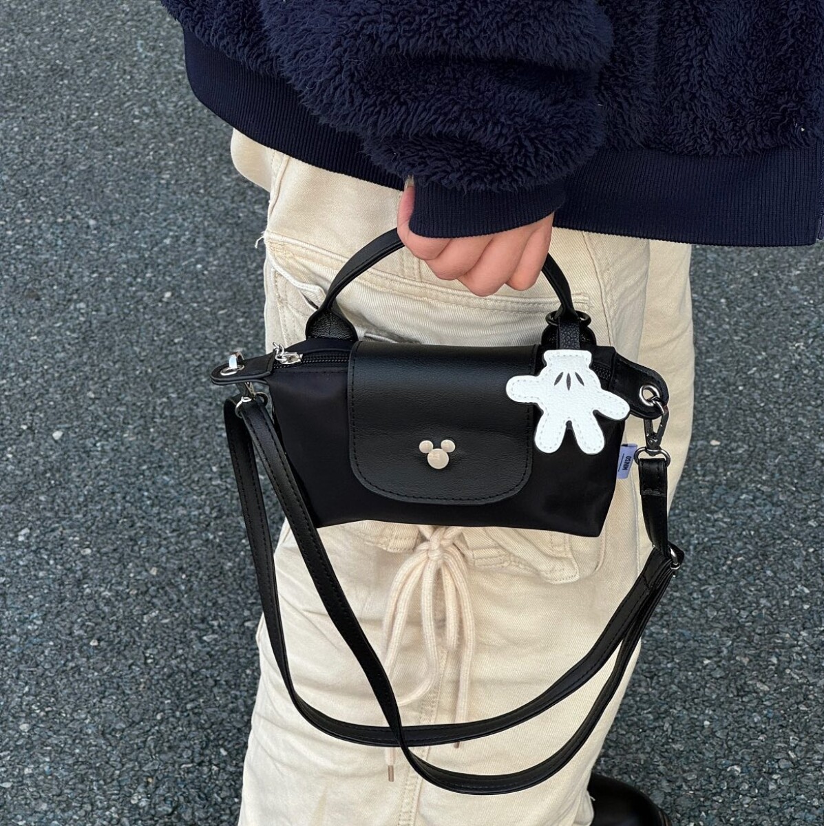 Cartera Disney fun - negro 
