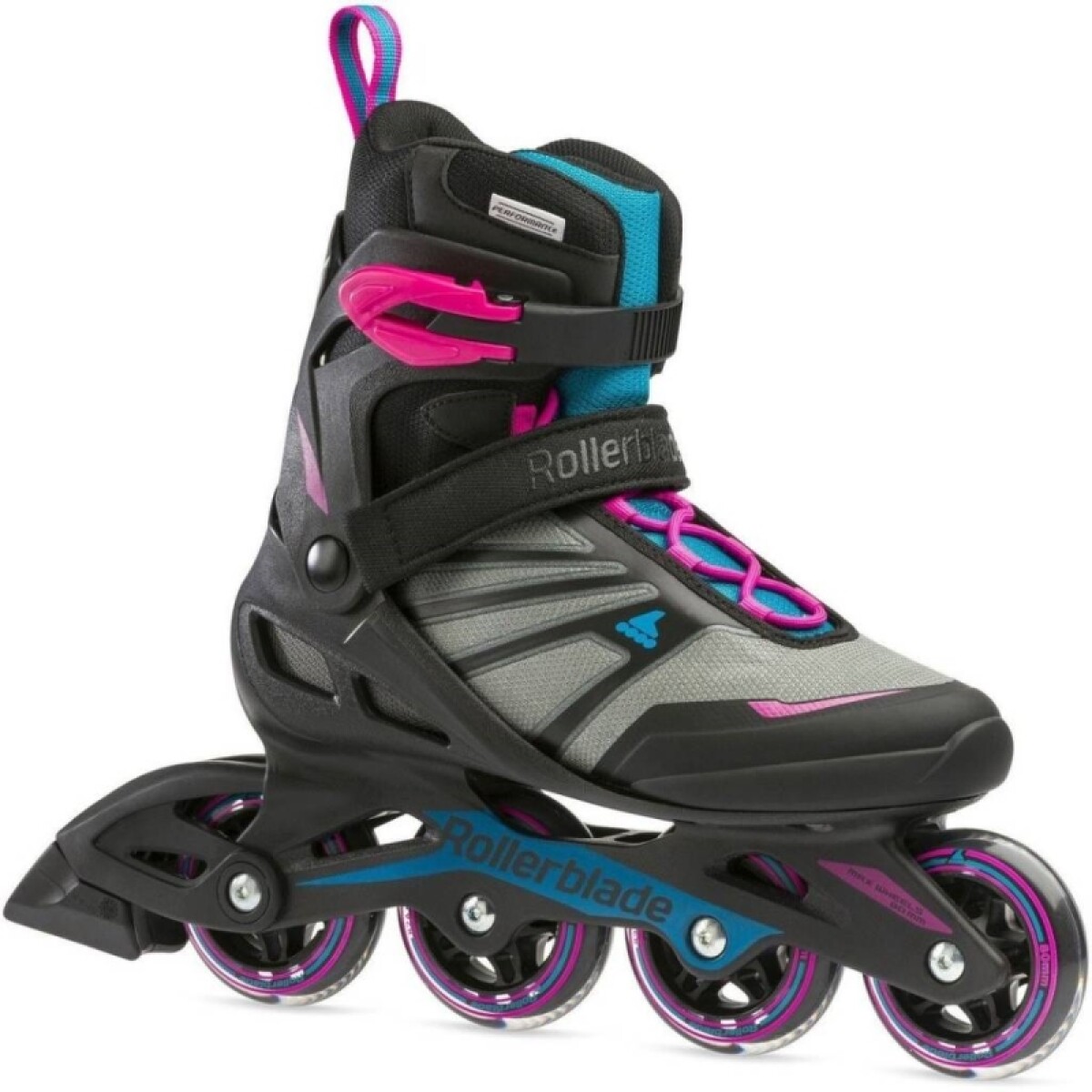 Roller Profesional Rollerblade Zetrablade Wsd - Negro/rosado 