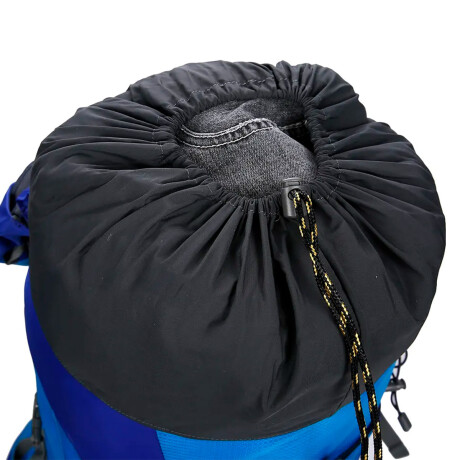 Mochila Camping Senderismo Trekking 75Lts Impermeable Azul