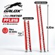 GALOX ESCALERA COLISA FIBRA DE VIDRIO AISLANTE PANTHER 2X16 ESCALONES 9.10M Galox Escalera Colisa Fibra De Vidrio Aislante Panther 2x16 Escalones 9.10m