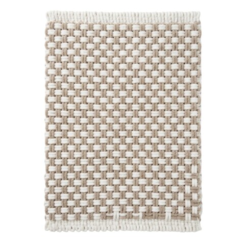 ALFOMBRA BLANCA COMB 45X90CM P/BAÑO Unica