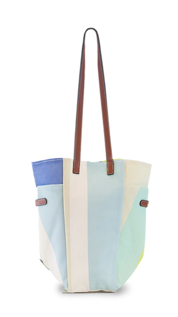 BOLSA MATERA AFRODITA CIELO AZUL Y AMARILLO