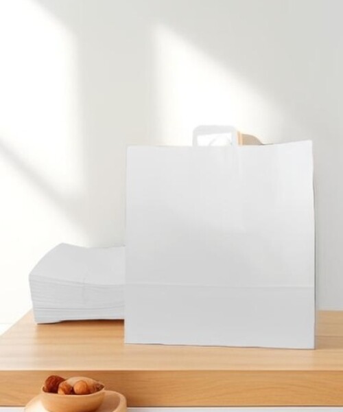 Pack x 50 - bolsa lisa 45x15x48 cm. BLANCO