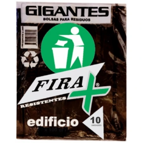 BOLSA RESIDUOS X10 50X55 CM FIRA BOLSA RESIDUOS X10 50X55 CM FIRA