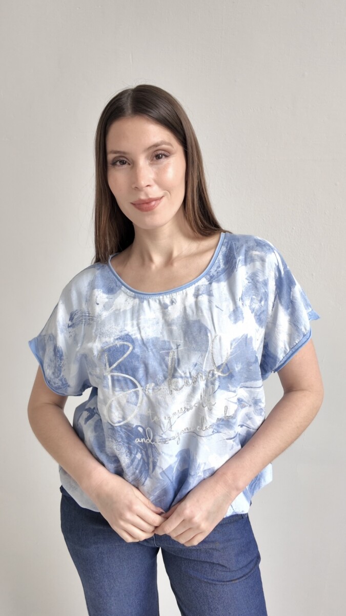 Blusa Jamaica - Celeste 