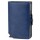 Billetera Baleine Double Kansas en Aluminio y Cuero con Protección RFID Midnight Navy