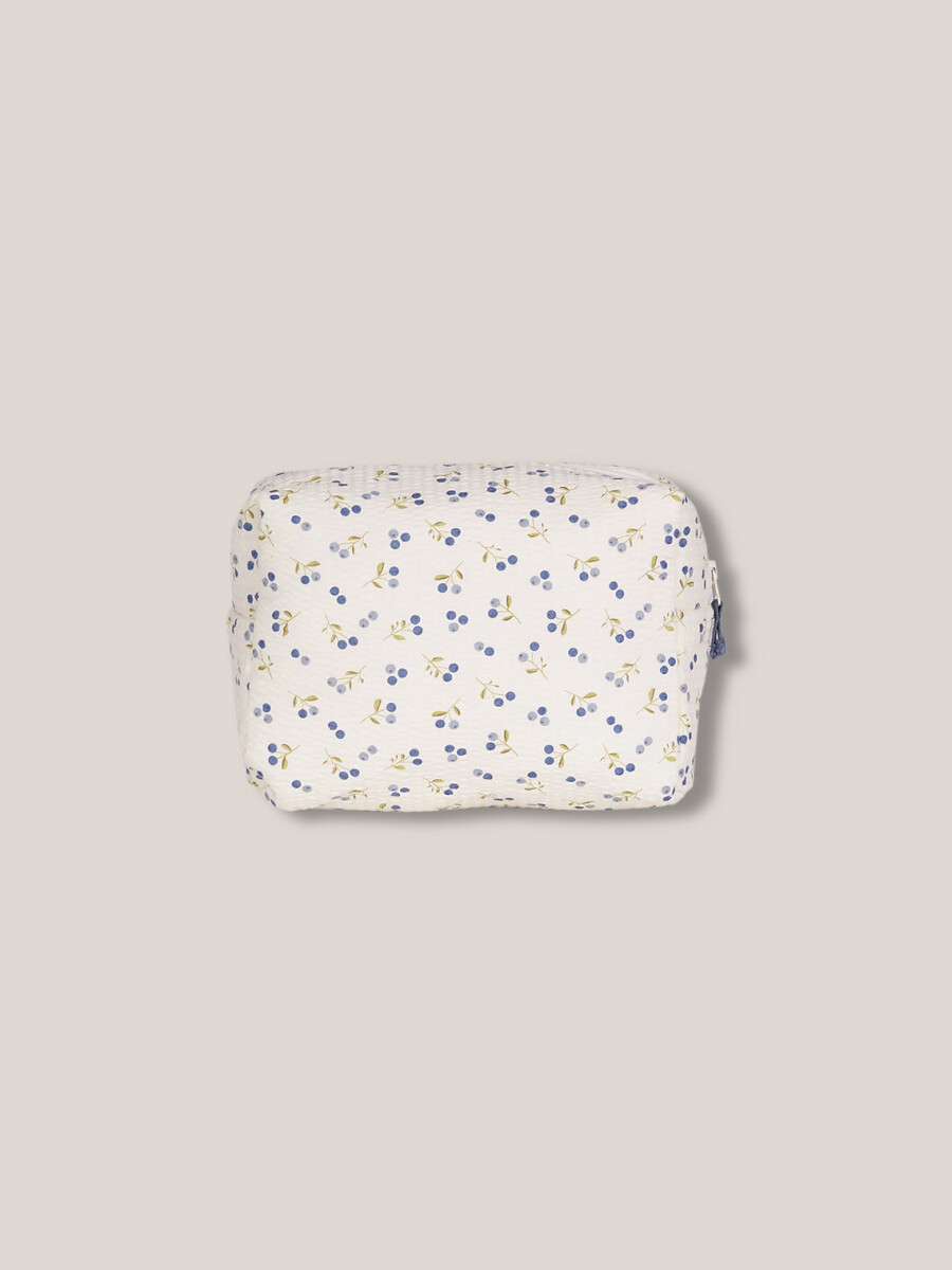 Neceser Estampado Crudo Oscuro