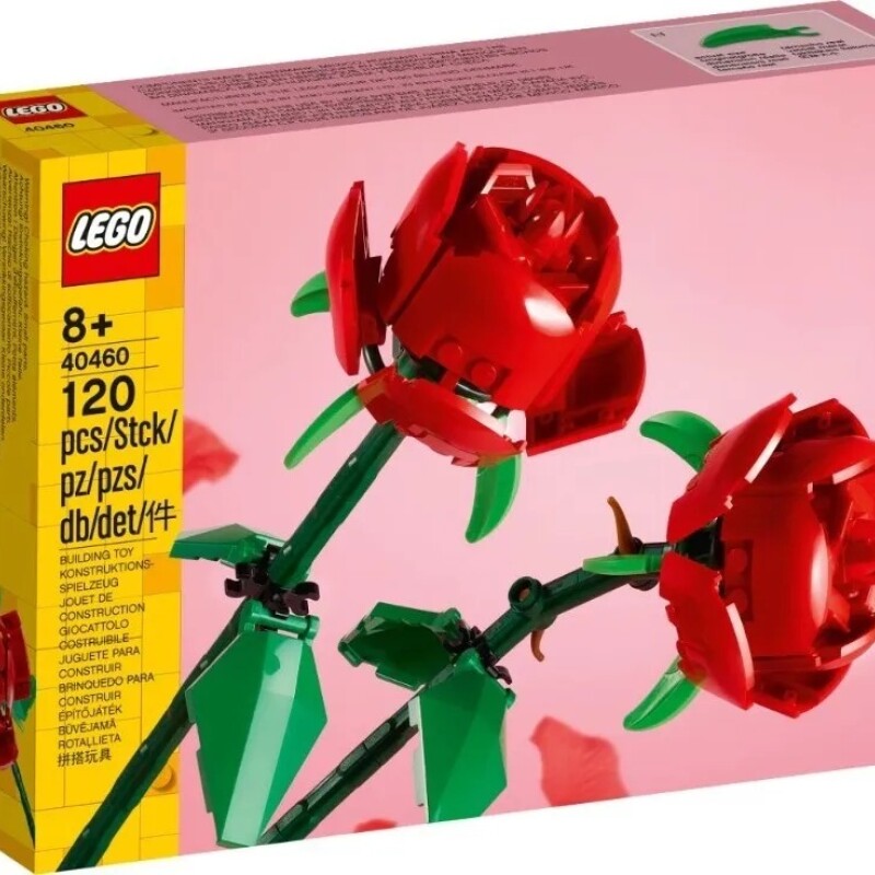 Lego Flores Rosas 120 Piezas Lego Flores Rosas 120 Piezas