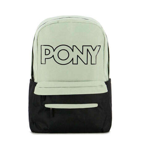 Pony Mochila Soho Negro-Gris