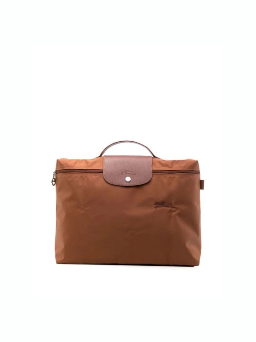 Longchamp -Maletín Le pliage Green,plegable de nylon 