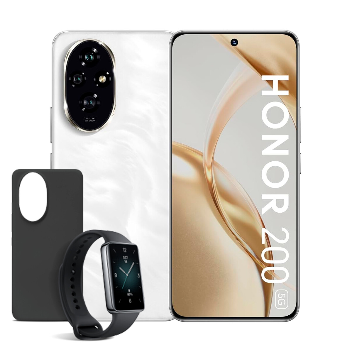 Celular Honor 200 512GB 12GB White + Accesorios de regalo 