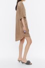 VESTIDO OVERSIZE Camel