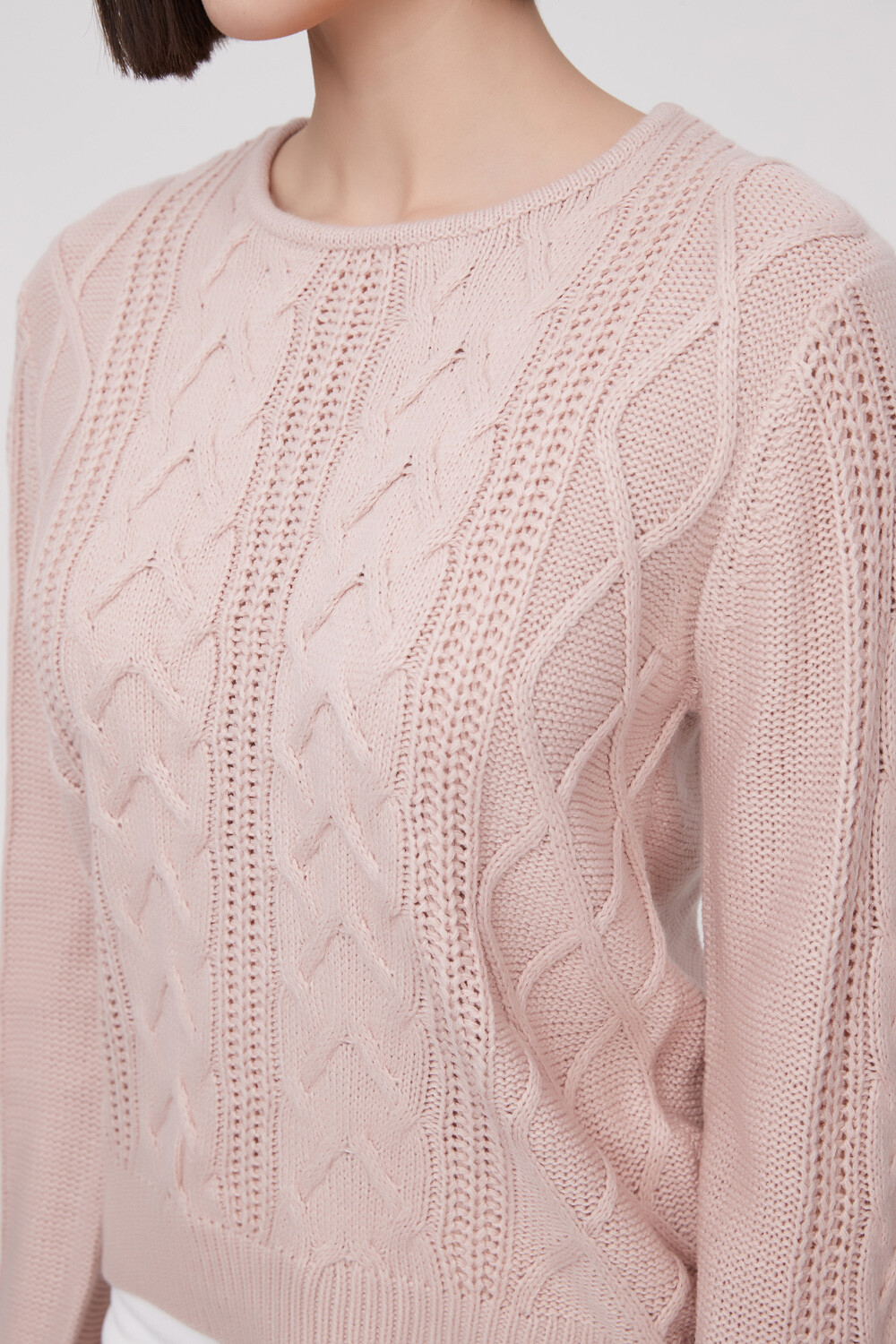 Sweater Focio Rosa Viejo