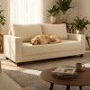 SOFA 3 CUERPOS - TELA PET FRIENDLY BEIGE SOFA 3 CUERPOS - TELA PET FRIENDLY BEIGE