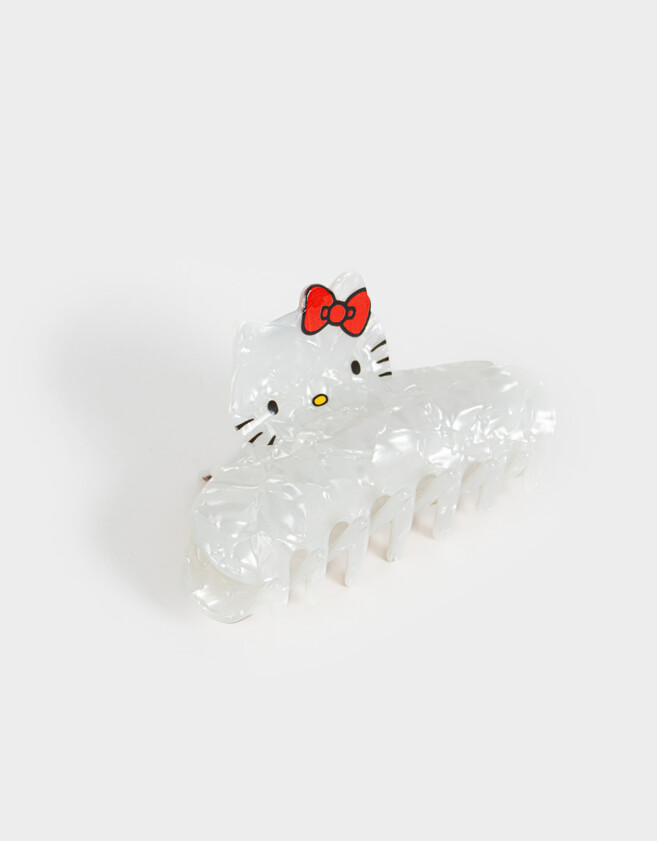 Hebillas Infantiles Broche Infantil "hello Kitty" - Combinacion Multicolor
