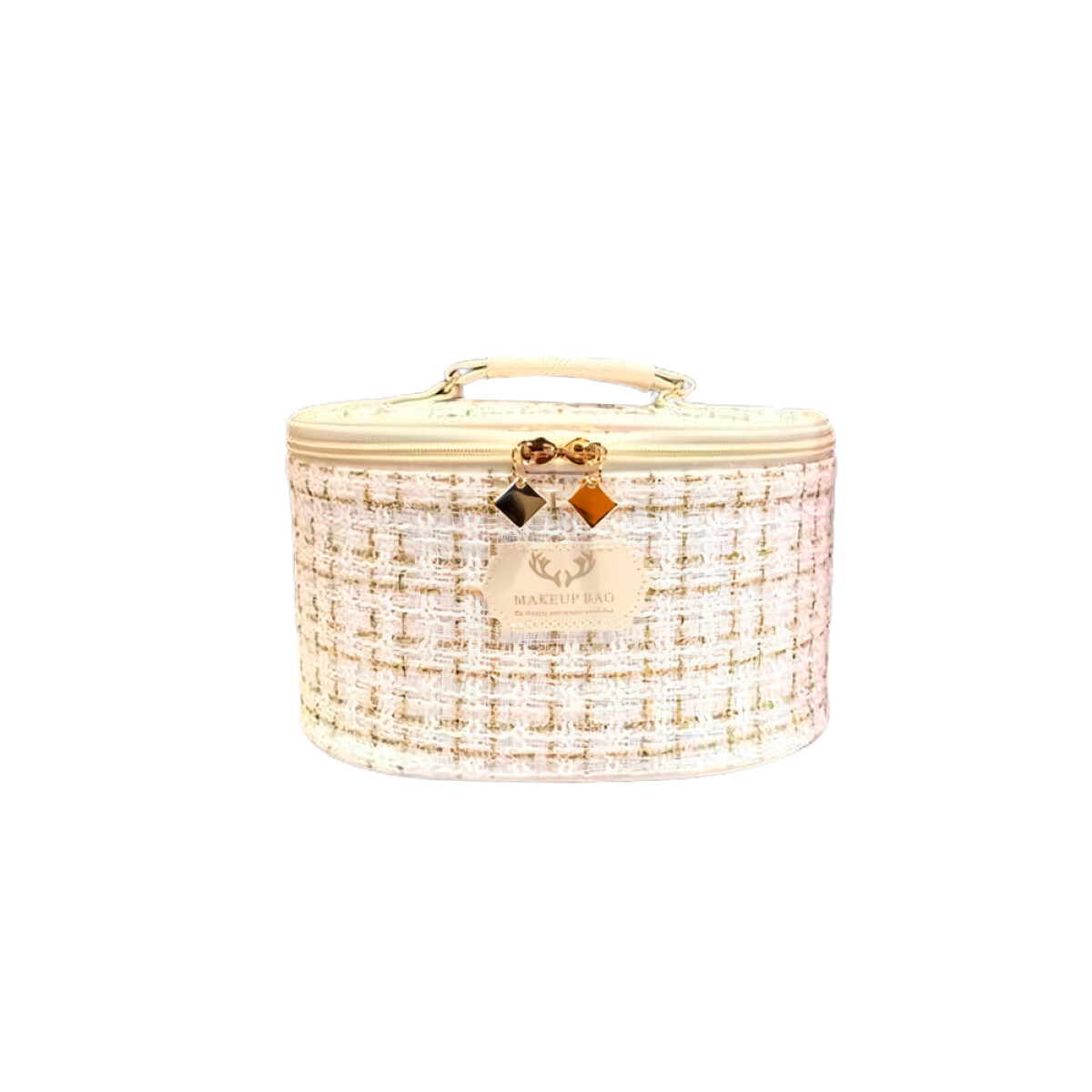 Necessaire Tweed - Crema 