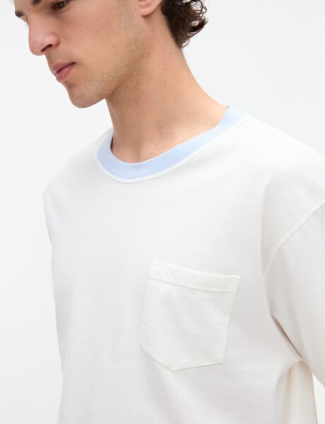 Remera Jay Off white