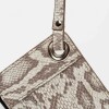 Tarjetero Jagger En Cuero Snake Print Natural
