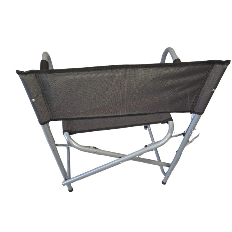 Silla plegable director con mesa F305 NEGRO