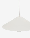 Aplique Kally de metal con acabado pintado beige