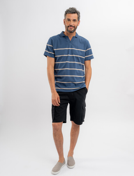 Bermuda cargo negro