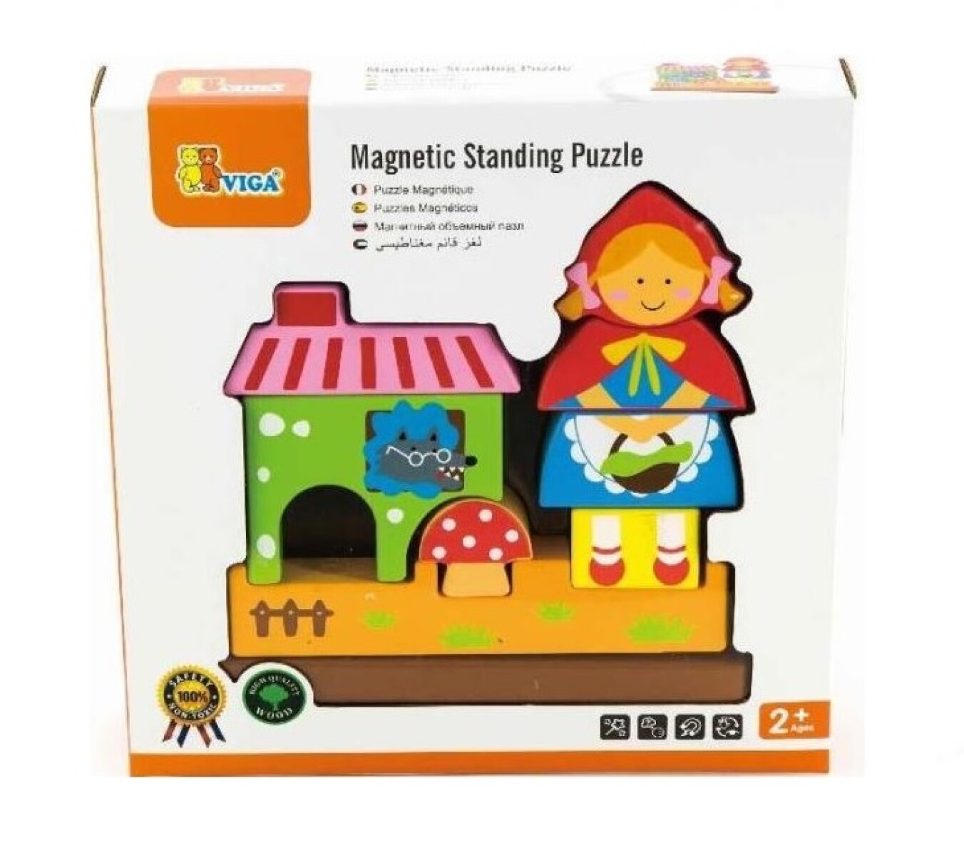 Viga – Puzzle magnético – Caperucita Roja 