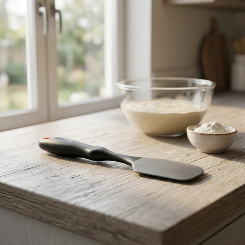 Espátula 26cm silicona GRIS