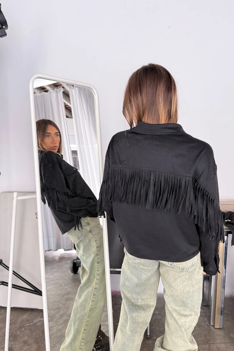 Campera Flecos