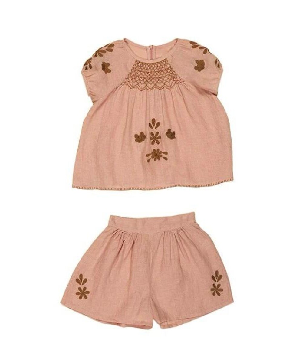 Conjunto Boho Rosa Viejo 