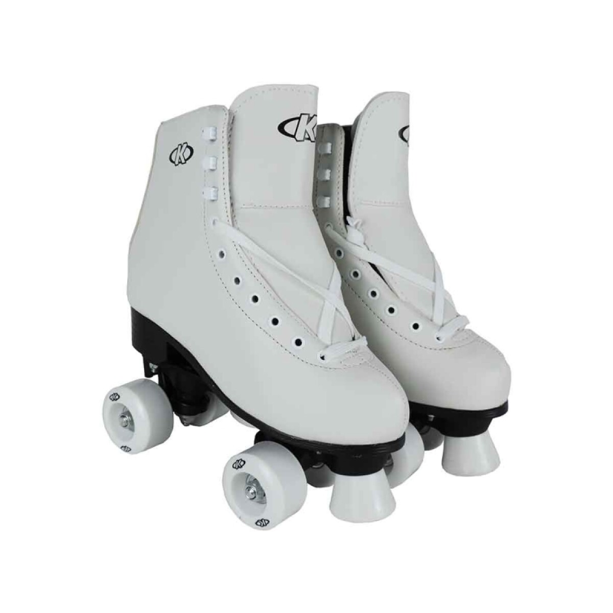 Roller 4 Ruedas "polly" - Negro Y Blanco 