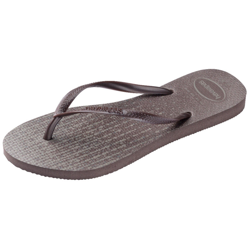 Sandalias de Mujer Havaianas Slim Gloss Gris